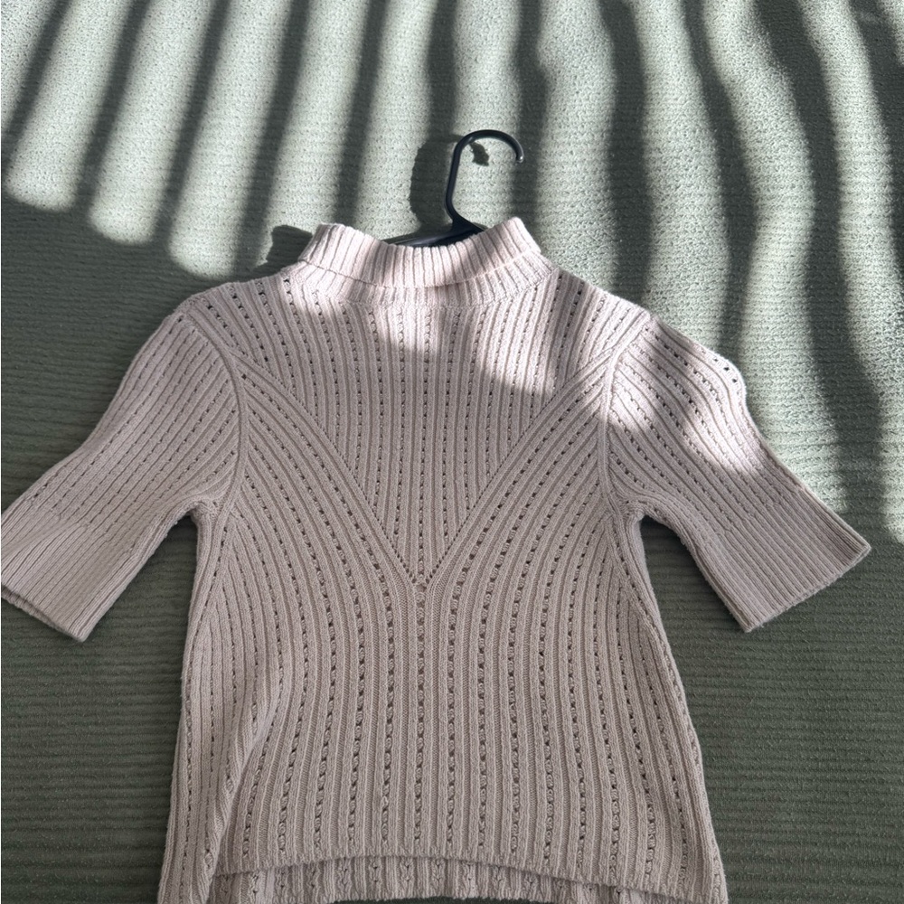 Dress Forum Cream Cowl Neck Sweater